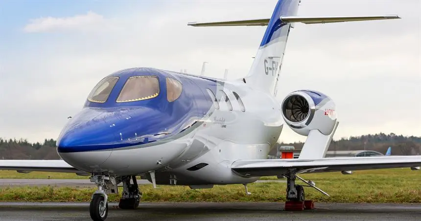 private-jet-with-blue-and-white-livery